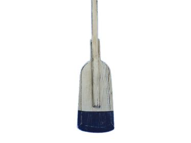 Wooden Rustic St. Lawrence Decorative Squared Rowing Boat Oar with Hooks 50""